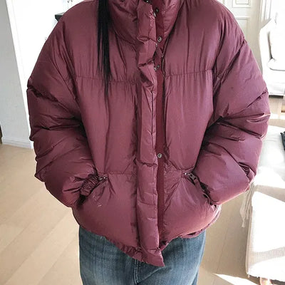 Mute Crop Short Padded Jacket