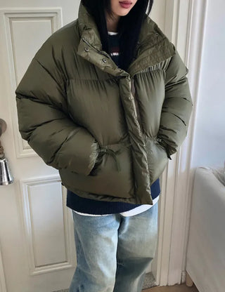 Mute Crop Short Padded Jacket