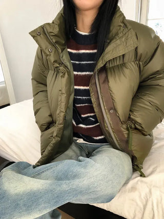 Mute Crop Short Padded Jacket