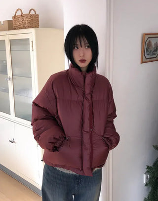 Mute Crop Short Padded Jacket