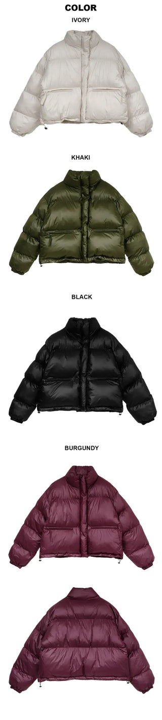 Mute Crop Short Padded Jacket
