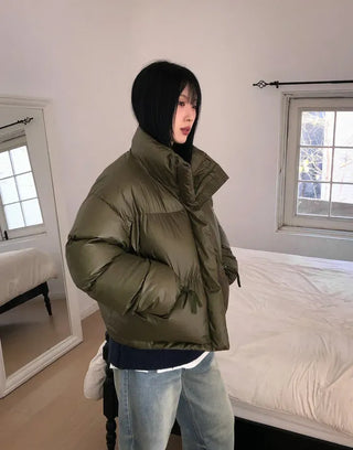 Mute Crop Short Padded Jacket