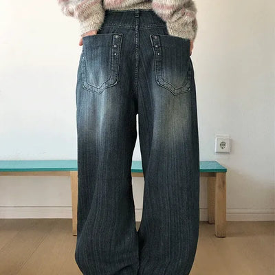 Horse Hoop Wide Denim
