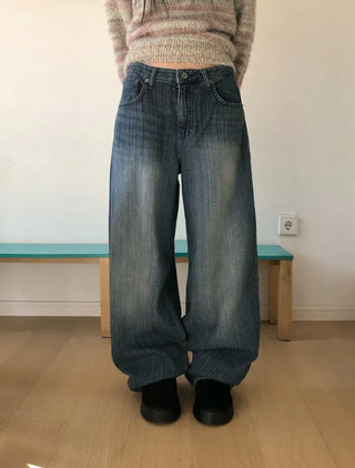 Horse Hoop Wide Denim
