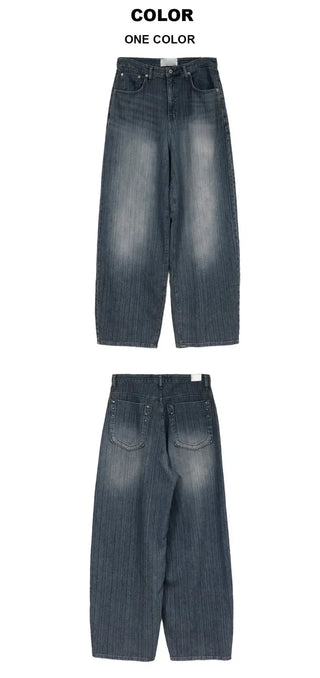 Horse Hoop Wide Denim