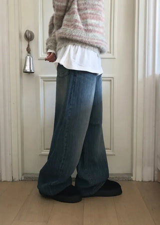 Horse Hoop Wide Denim