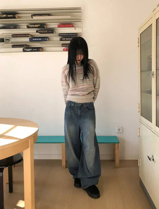 Horse Hoop Wide Denim