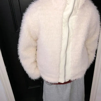 Cuban Boucle Half Jumper