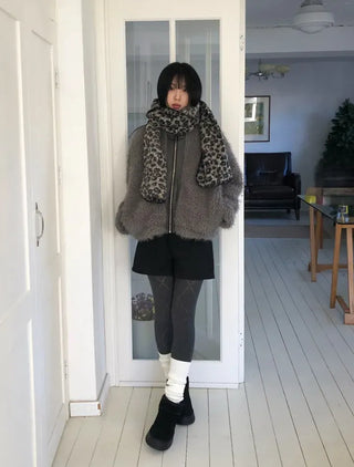 Cuban Boucle Half Jumper