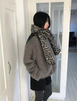 Cuban Boucle Half Jumper