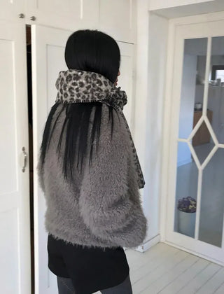 Cuban Boucle Half Jumper