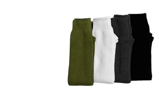 Ribbed Long Leg Warmers