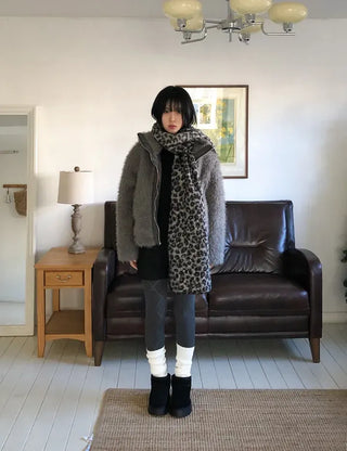 Ribbed Long Leg Warmers