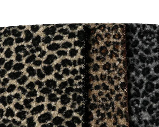 Noir Leopard Scarf