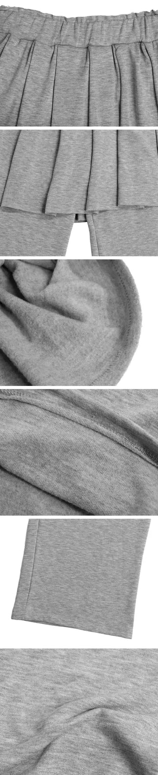 School Brushed Pleated Pants