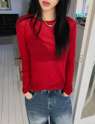 Faber Contrast Button Knit