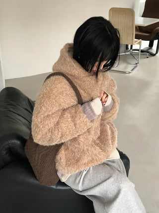 Anco Trimmed Hooded Jumper