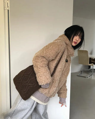 Anco Trimmed Hooded Jumper