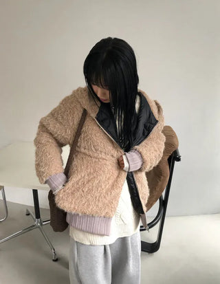 Anco Trimmed Hooded Jumper