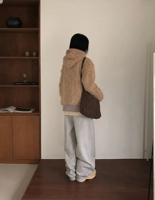 Anco Trimmed Hooded Jumper