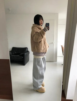 Anco Trimmed Hooded Jumper
