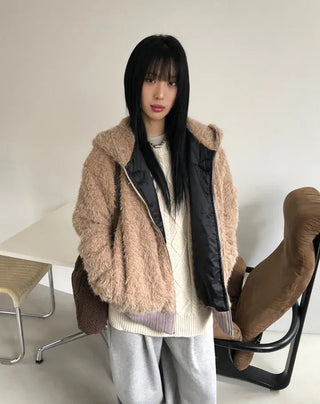 Anco Trimmed Hooded Jumper