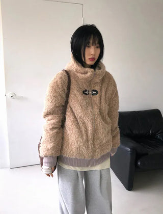Anco Trimmed Hooded Jumper