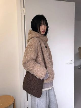 Anco Trimmed Hooded Jumper