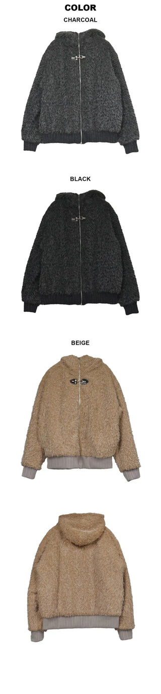 Anco Trimmed Hooded Jumper