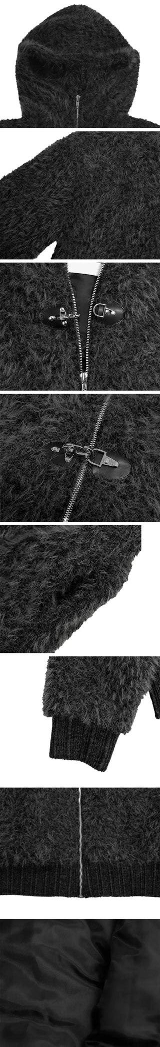 Anco Trimmed Hooded Jumper