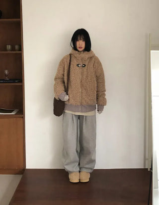 Anco Trimmed Hooded Jumper