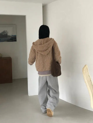 Genie Pintuck Wide Sweatpants
