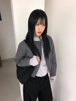 Mini Star Cotton Shoulder Bag