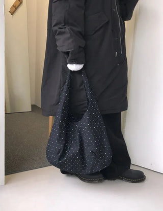 Mini Star Cotton Shoulder Bag