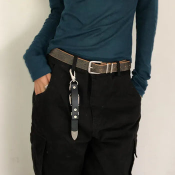 Western Belt Keyring