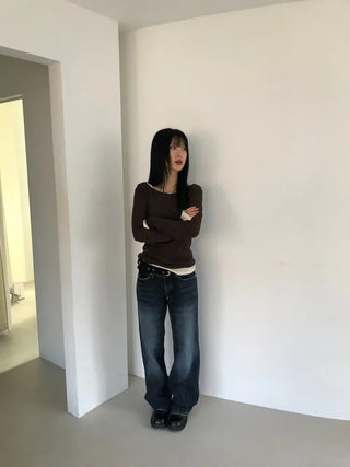 A Coated Long Padded Jacket