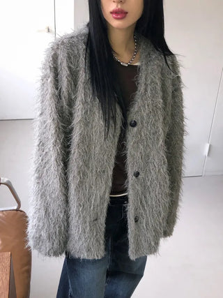 A Coated Long Padded Jacket