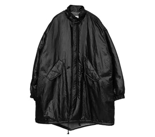 A Coated Long Padded Jacket