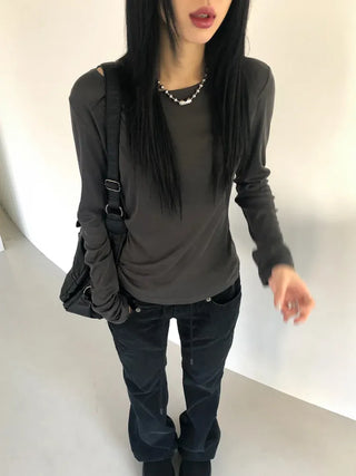 Kachi Wide Elastic Bootcut Pants