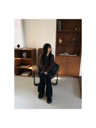Kachi Wide Elastic Bootcut Pants