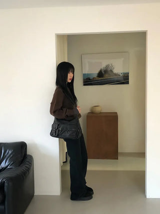 Kachi Wide Elastic Bootcut Pants