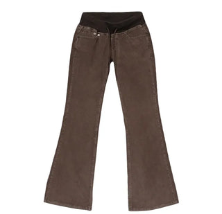 Kachi Wide Elastic Bootcut Pants