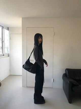 Kachi Wide Elastic Bootcut Pants