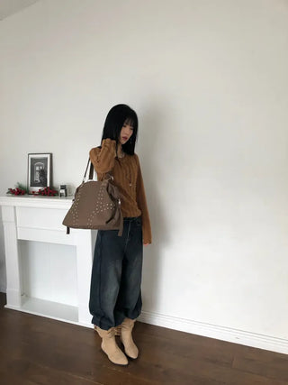 Mesa Boston Studded Bag
