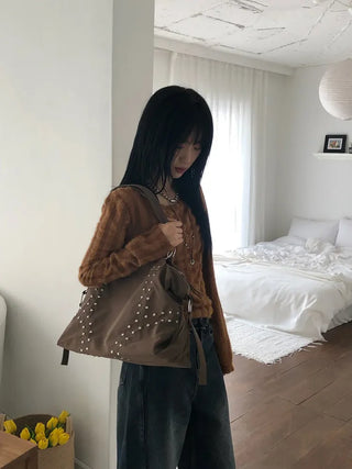 Mesa Boston Studded Bag
