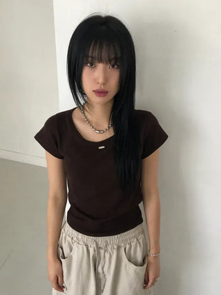 Posie Warm Round Half Tee