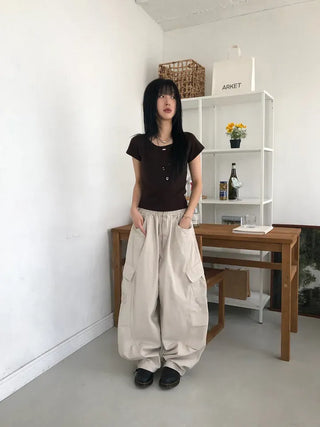 Posie Warm Round Half Tee