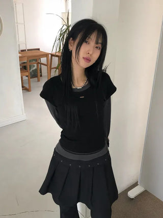 Posie Warm Round Half Tee