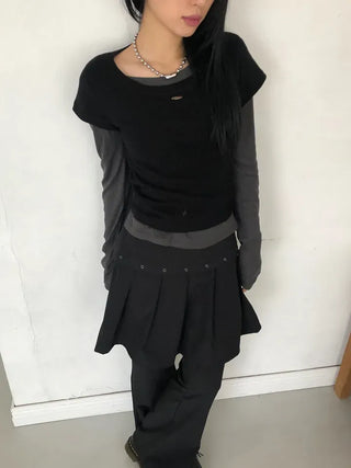 Posie Warm Round Half Tee