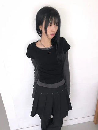 Posie Warm Round Half Tee